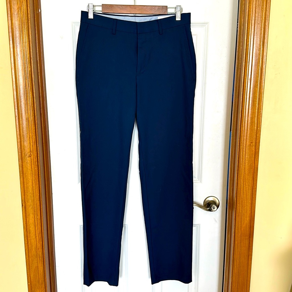 J.M. Haggar Slim Fit Navy 30x32 pants